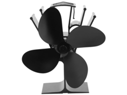 Ventilador Para Lareira De Aquecimento De 1w (ecológico, Económico, Com Design De Quatro Pás)