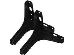 Angooily Conjunto De 2 Pés Metal Triangulares Para Móveis, Sofás E Cadeiras, Para Maior Estabilidade Na Sala De Estar