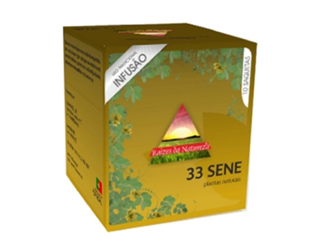 Infusão Nº33 Sene Saquetas RAÍZES DA NATUREZA