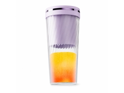 Liquidificador Portátil Sem Fios 350 Ml, 10 Lâminas Em Aço Inoxidável, Roxo Lavanda, Para Exterior