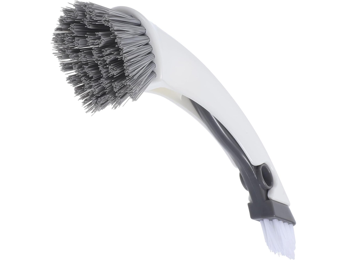 Escova De Limpeza Para Banheiro E Lavanderia Packove, Design Ergonômico, Cabo Removível, Plástico Resistente Para