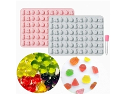Conjunto De 2 Mini Formas De Silicone Para Doces De Frutas, Gelatina E Animais Marinhos, De Qualidade Alimentar, Chocolate