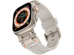 Pulseira para Apple Watch Series 1 38mm BRANCO com design resistente e elegante (38mm)