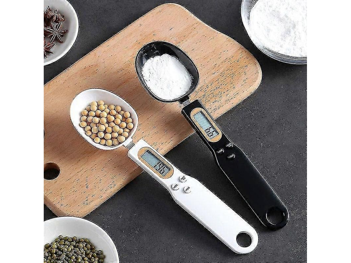 Escala Eletrônica de Cozinha 500g 0.1g Lcd Digital Medindo Farinha Alimentos Colher Min I Ferramenta para GOKOCO