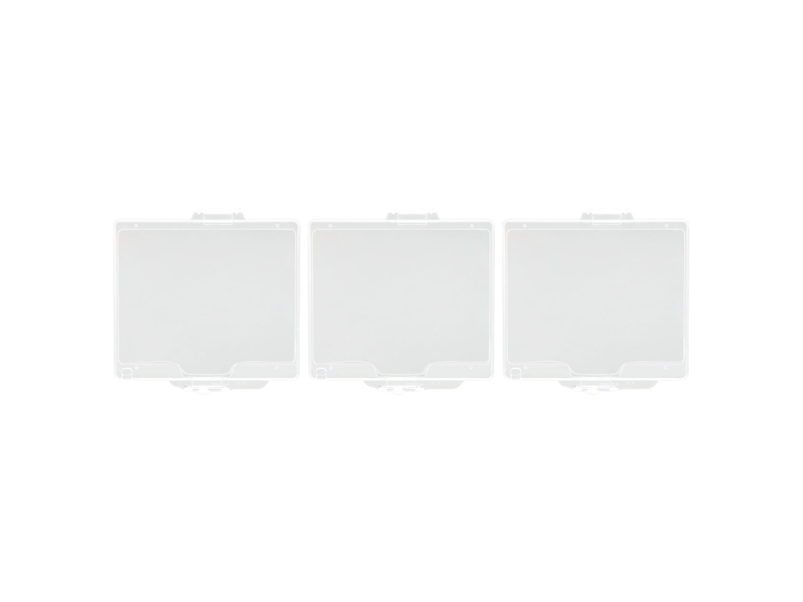 3pcs Lcd Screen Protective Film Camera Lcd Screen Cover Abs Protector For Nikon D600 D610 LAXISCREED