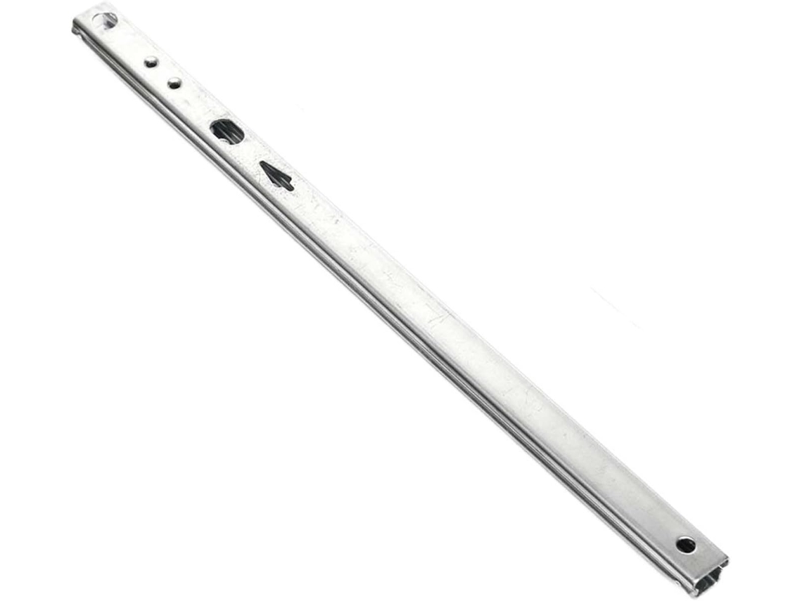 1par De Corrediças Esferas 17mm Com Duas Seções, Em Aço, Dobráveis, Para Gavetas E Móveis, Com Trilho De Aço Para 8 10 11