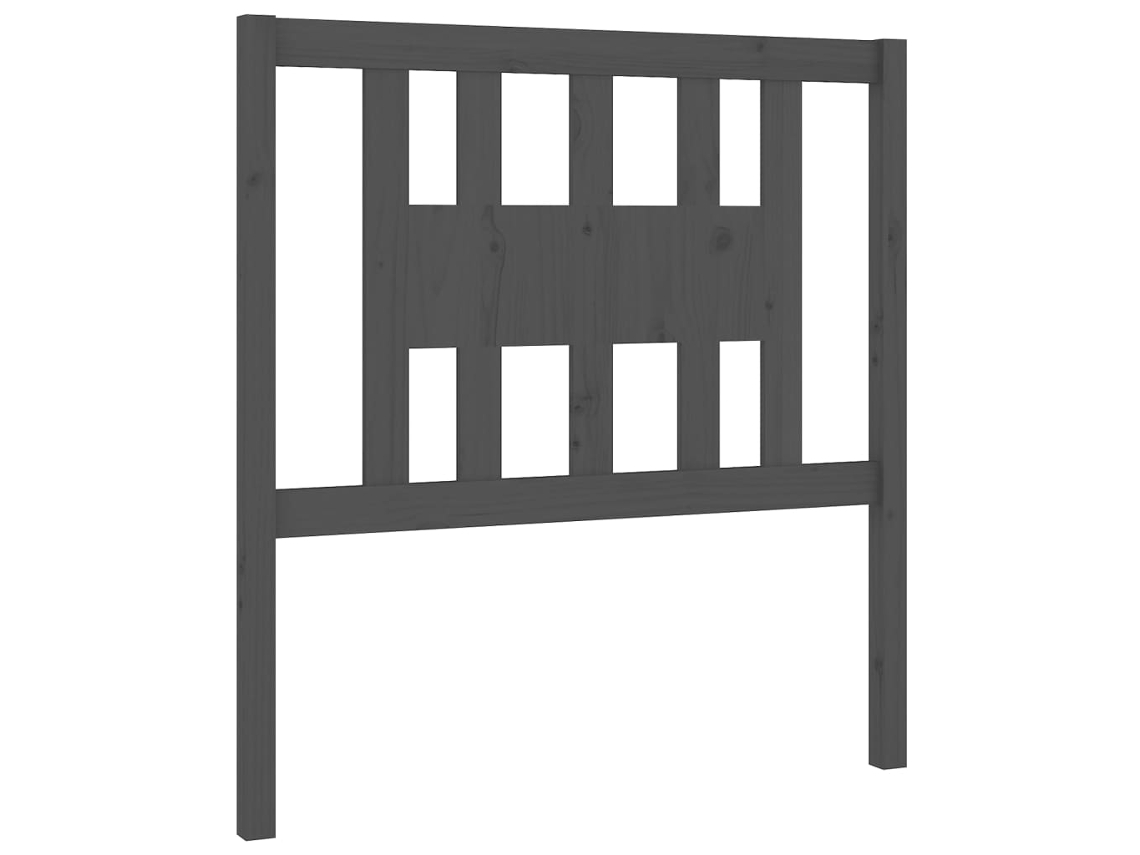 Headboard, Headboards Vidaxl Cinzeto Madeira De Pinho (96 X 100 Cm)