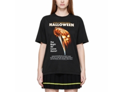 Rockinstone Halloween Movie Movie Poster Black Adult T-shirt Size:xl