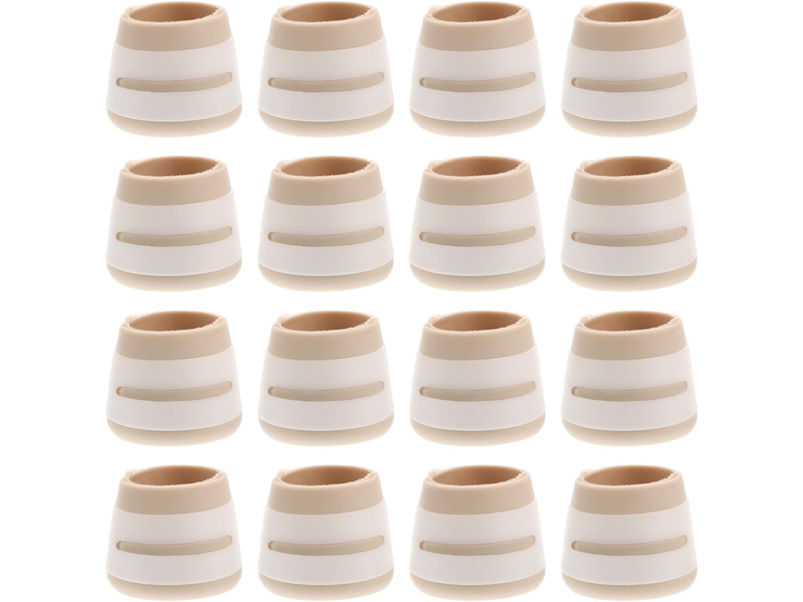 Mikikit Conjunto De 16-protetores Silicone Antiderrapantes Para Pés Cadeiras