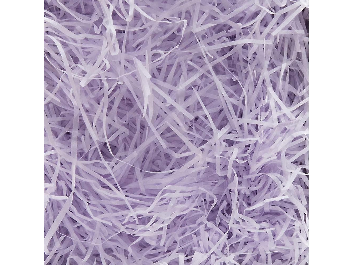 Papel Kraft Triturado De Ráfia Roxo Claro 100gsm Como Material De Enchimento Para Caixas E Cestas De Presente Slowmoose