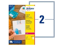 Etiquetas AVERY 199,6 X 143,5 Mm Branco 25 Folhas