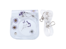 2026 funda Transparente para Cámara Instax Mini 11/9/8, Bolsa de Almacenamiento Con Correa Ajustable de Pvc