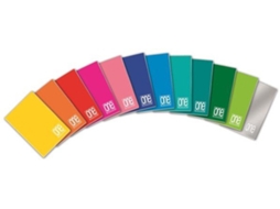 BLASETTI Caderno One Color e Bloco A5 21 Folhas Multicolor