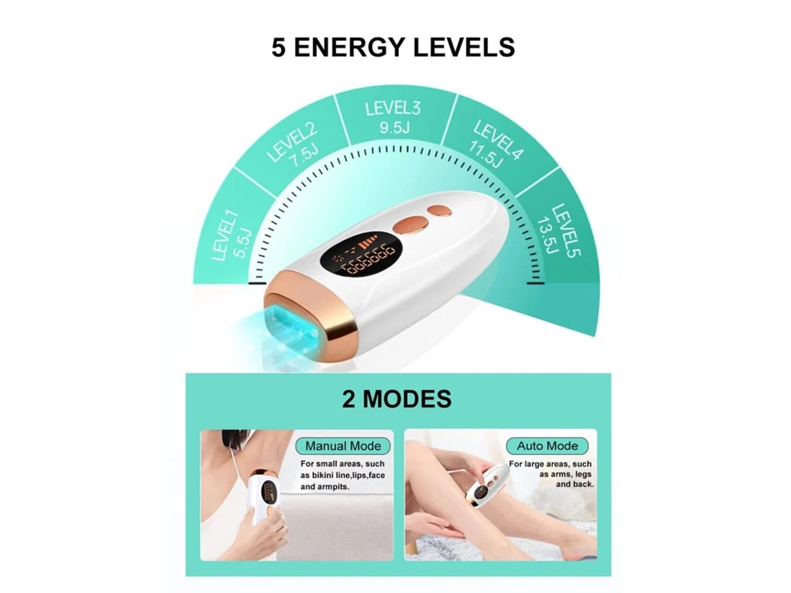 Remoção De Pêlos Do Ipl Da Remoção De Pêlos A Laser Em Casa Para Mulheres E Homens 999.999 Pisca Dispositivo Permanente De Remoção De Pêlos Nas Yizhood