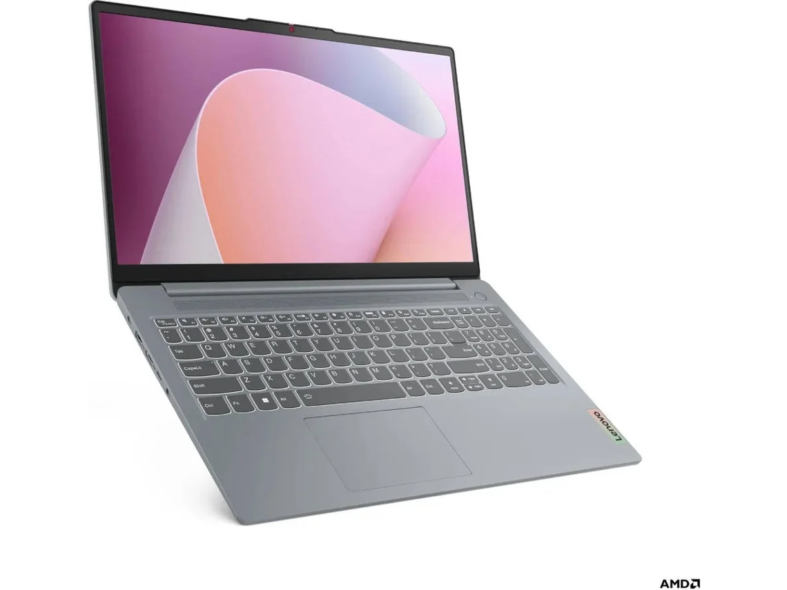Portátil Lenovo IP SLIM 3 15ABR8-241 (Outlet Caixa Aberta - 15,6'' - AMD Ryzen 7 5825U - RAM: 16 GB - 1 TB - Full HD - Cinzento)