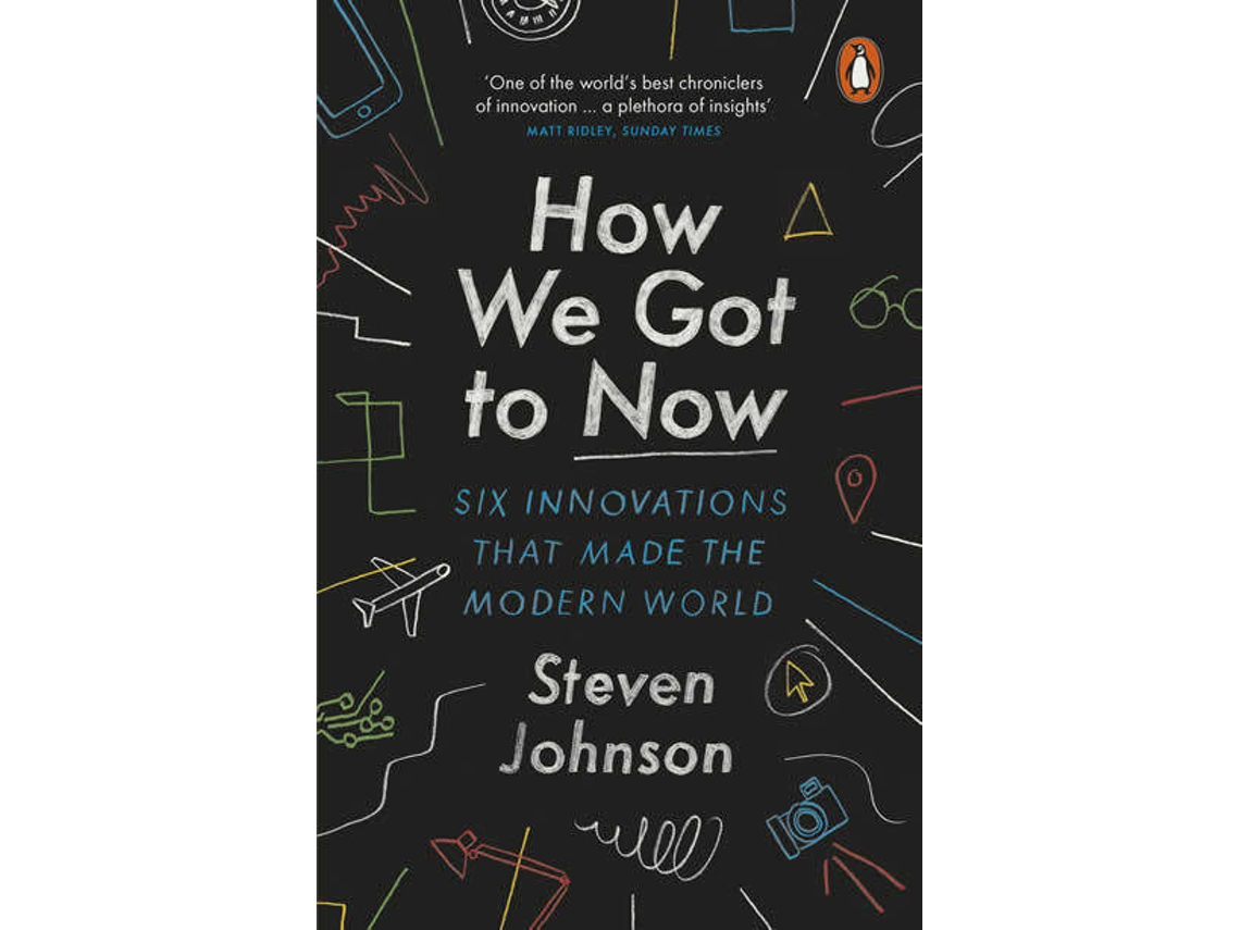 Livro How We Got To Now de Steven Johnson (Inglês)