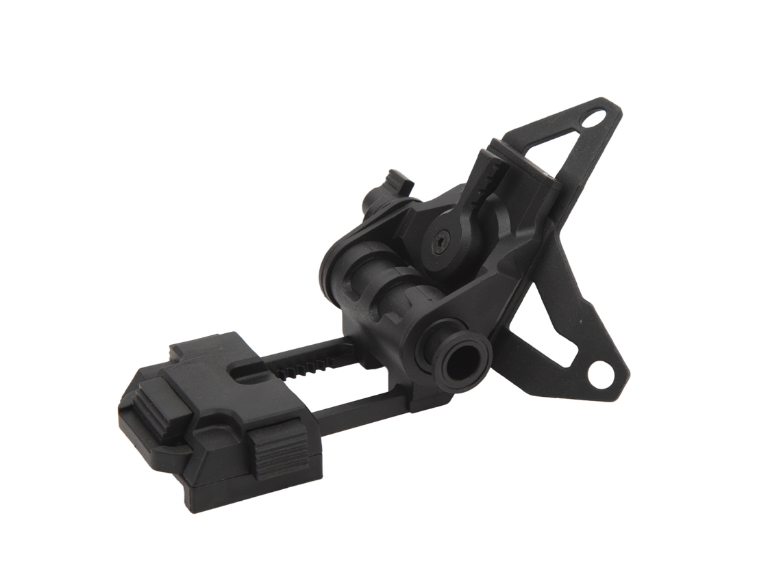 Suporte para capacete para visão noturna, ajustável, dobrável, compatível com PVS15, PVS18, GPNVG18, vermelho | S/BRAND