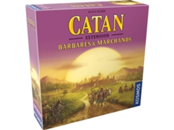 Catan Expansion Barbarians and Merchants Board Game para maiores de 10 anos Asmodee