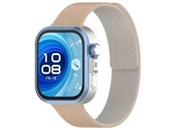 Pulseira De Silicone Magnético Macio Com Textura De Lichia Para Huawei Watch Fit4 / Fit4 Pro / Fit3