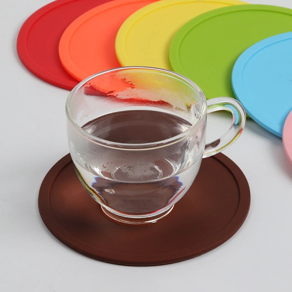 Porta copos de Silicone AQUAFORGE redondos sem BPA para canecas de 500 ml
