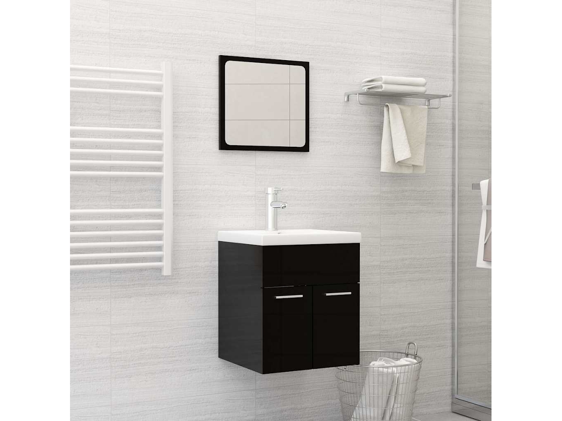 Vidaxl Lavatório Embutido C/ Torneira 42x39x18 Cm Cerâmica Branco