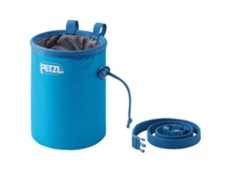 Saco de giz Petzl Bandi azul brilhante