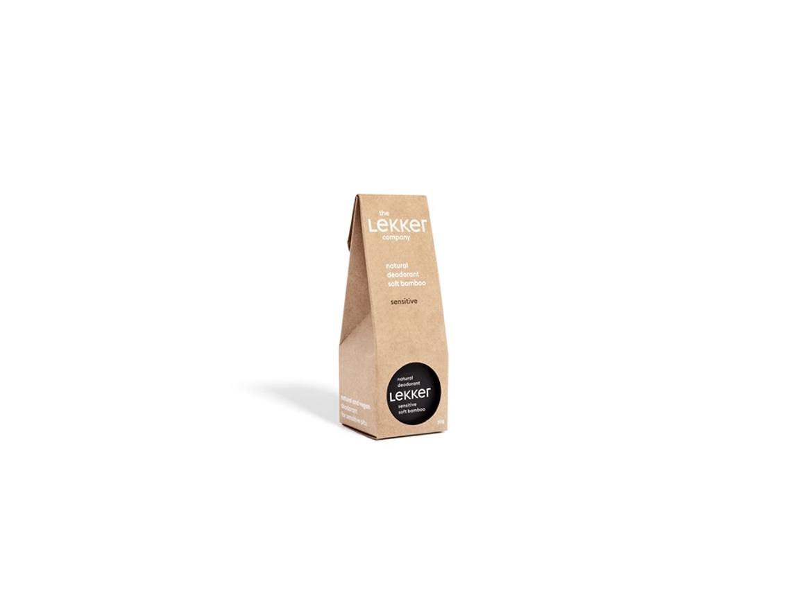 The Lekker Company Natural Deodorant Sensitive Soft Bamboo 30 G