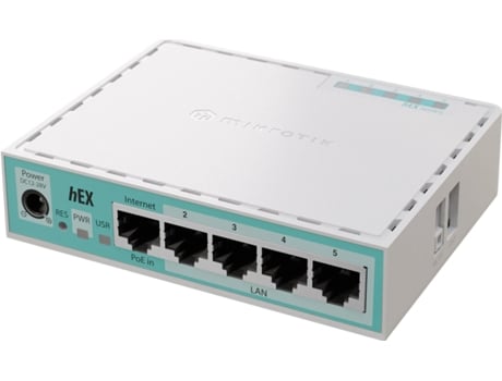 Placa Roteadora E50ug, Hex, 5x Gigabit, Usb, Micro Sd Mikrotik (e50ug)