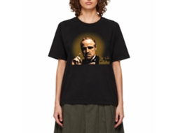 Rockinstone Godfather Glowing And Showing Black Adult T-shirt Size:xl