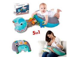 Almofada Multifuncional 5 Em 1 Para Bebês, Azul – Chipolino
