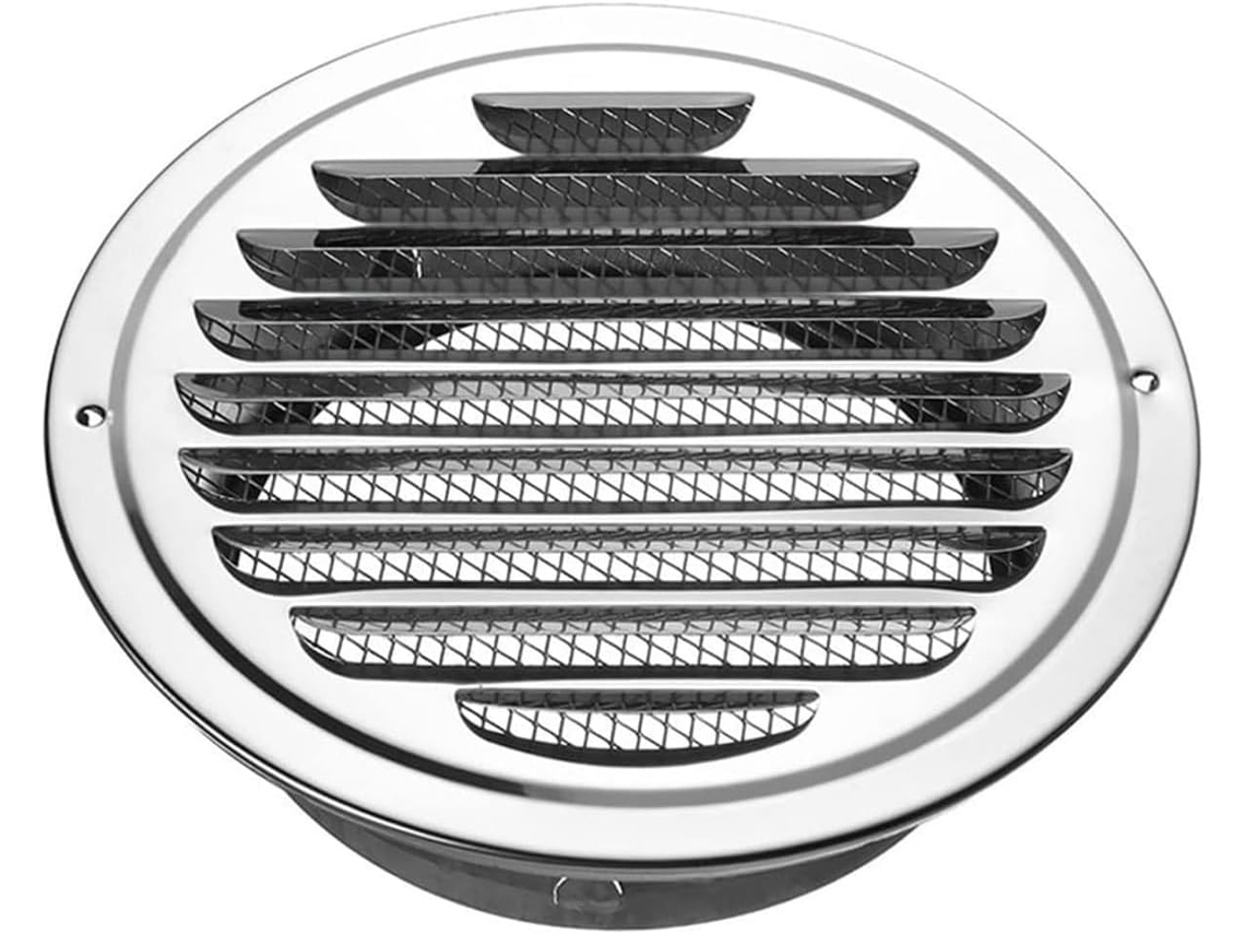 Tampa de Ventilação Alumínio 150 mm 2 peças