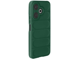 Capa Gel Flexível Robusto Para Xiaomi Redmi 13 Silicone Verde