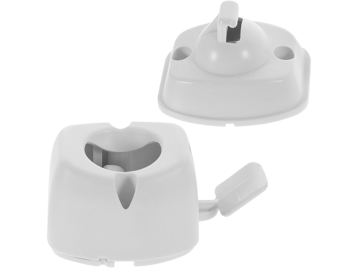 Suporte De Porta Para Trailer Motorhome Com Trava Segurança Em Nylon, Gancho Branco Para Fechamento Seguro Da Porta