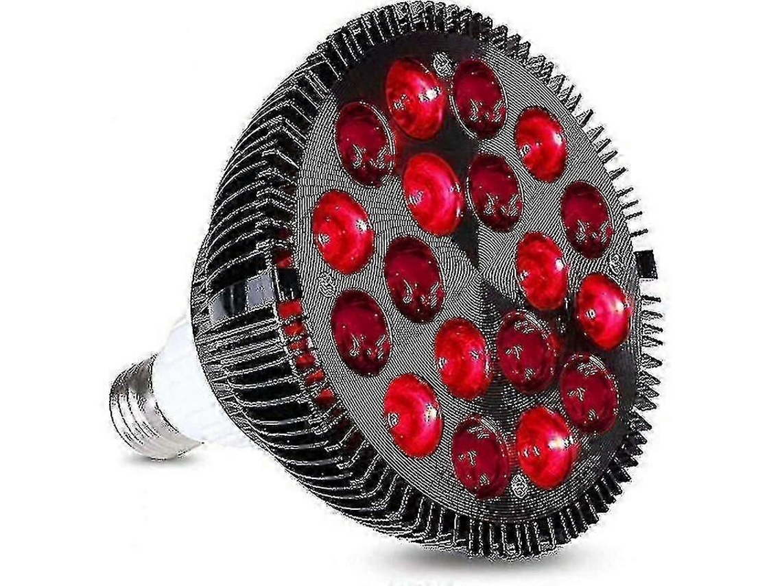Lâmpada de Fototerapia Vermelha Aespa. Dispositivo Infravermelha Wolezek 36w com 18 Leds. C Ombinada Luz 660 GOKOCO