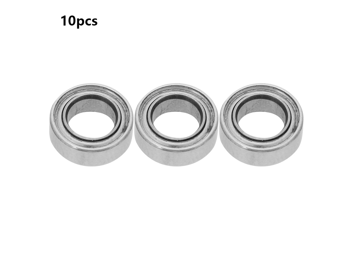 10pcs Rolamentos De Esferas De Aço Selados Sulco Profundo Smr74zz 4*7*2.5mm