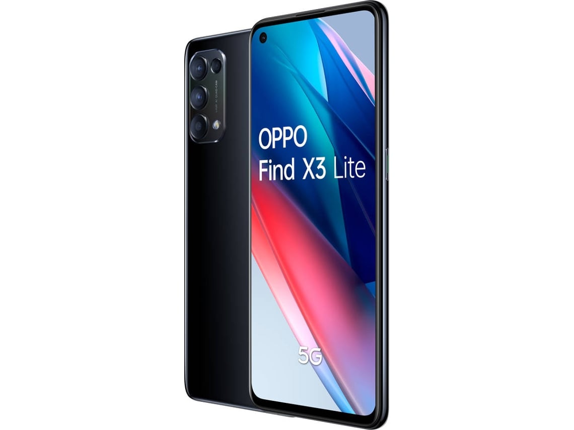 Smartphone OPPO Find X3 Lite (6.44'' - 8 GB - 128 GB - Preto)