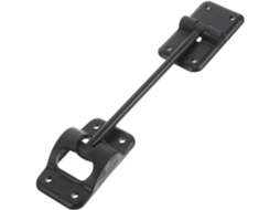 Fecho De Porta Para Rv, Suporte De Plástico Preto 6 Polegadas Com 8 Parafusos Para Ferragens Porta Entrada Trailer E