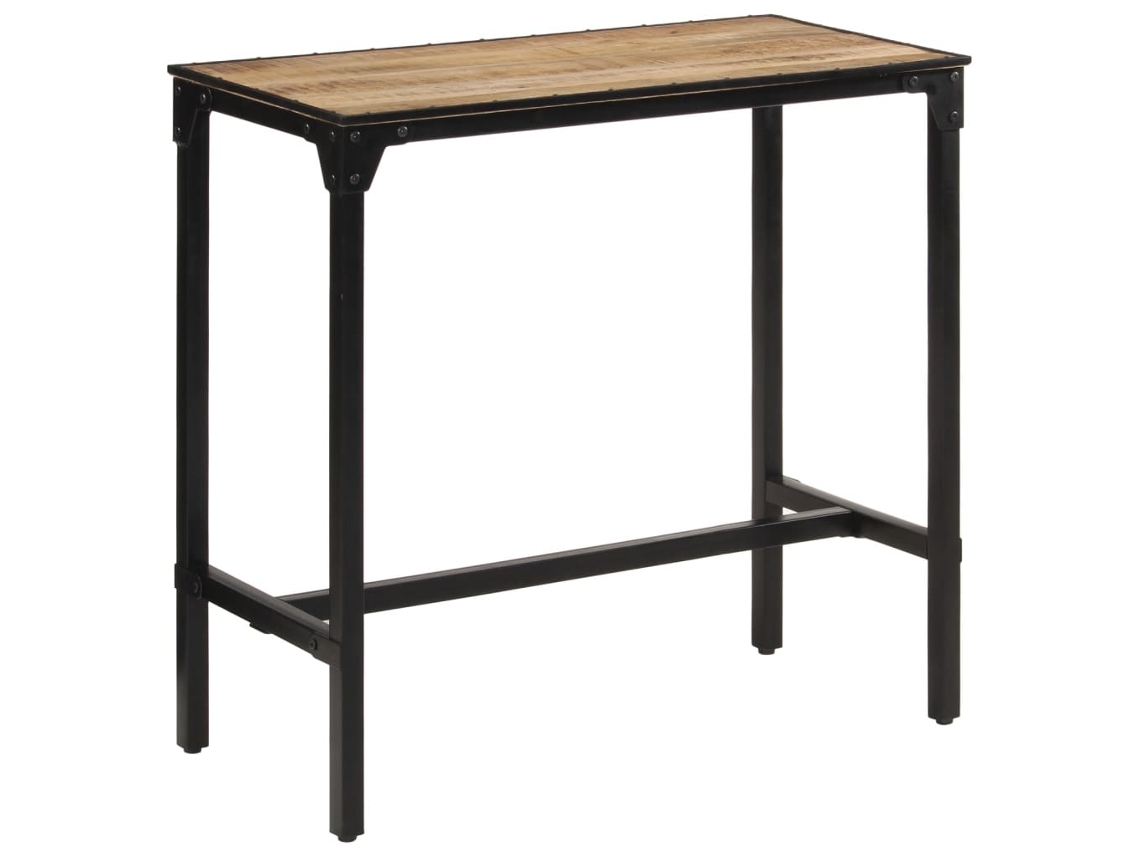 Outdoor Bar Table, Outdoor Bar Tables Vidaxl Marrom Madeira (110 X 55 X 107 Cm)