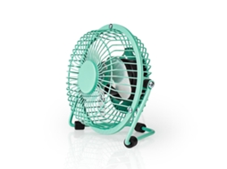 Mini Ventilador Nedis Com Alimentação Usb, 10 Cm, Turquesa