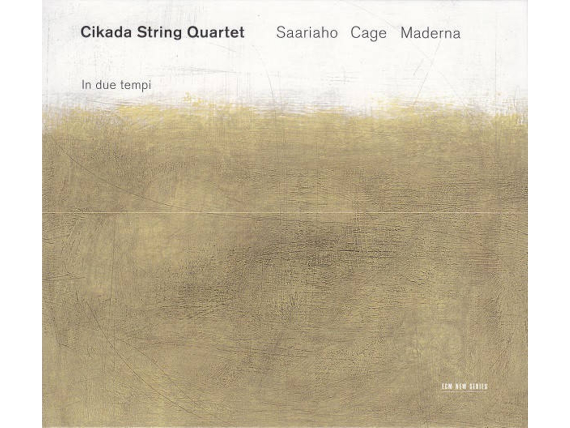 CD Cikada String Quartet - Saariaho / Cage / Maderna - Saansilo (1CDs)