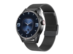 Relógio inteligente Bluetooth Hengrongshen R6 TWS 2 em 1 com monitoramento de frequência cardíaca e oxigênio no sangue de 1,32 polegadas