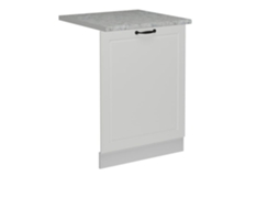 Façade De Lave Vaisselle R Line, 60cm, Pt Mármore, Branco Campagnolo, Branco, Vicco
