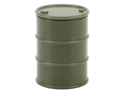Tanque De Combustível Simulado Mini Para Carro Rc Scx24 Decorativo Seguro Ambiental Plástico Verde Escuro