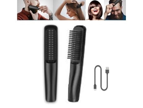 Escova Alisadora de Cabelo CNRSRS Usb Traval