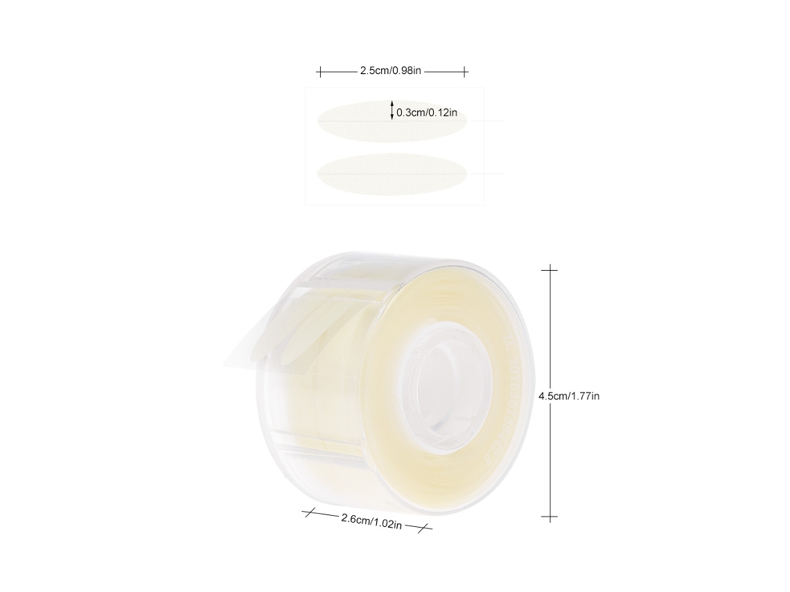 500 pares de cinta invisible para párpados Sunflare