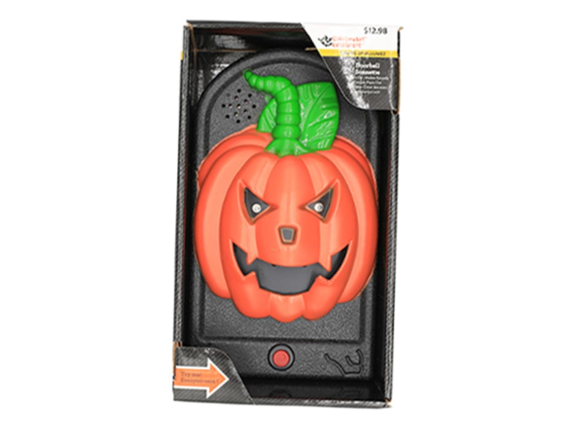 Sino De Porta Assustador Para O Halloween Com Sons Sinistros.