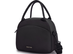 Bolsa Térmica Resistente e Impermeável para o Almoço MDUG (preta)