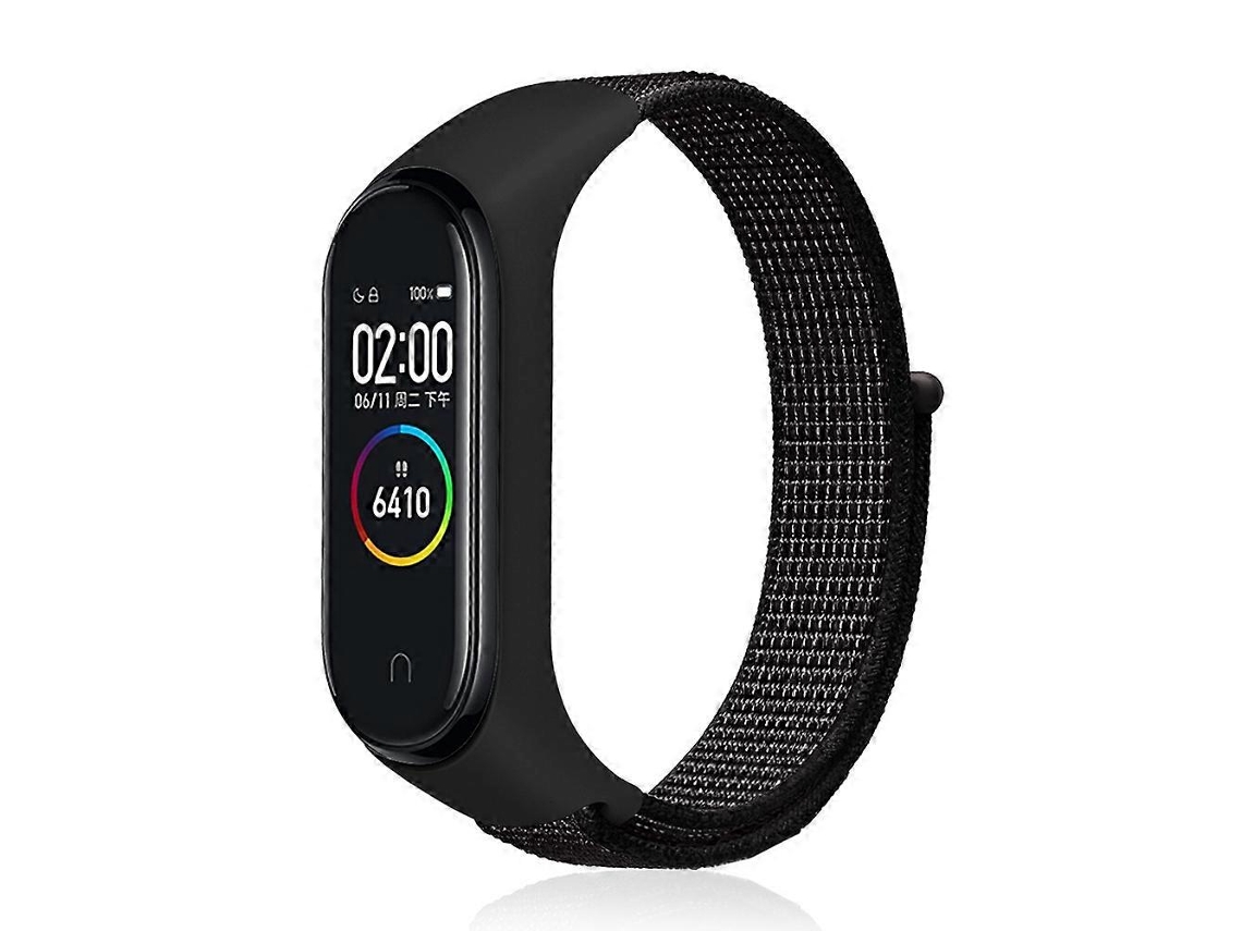 Pulseiras De Nylon Trançado Para Xiaomi Mi Band 6 (azul Marinho)
