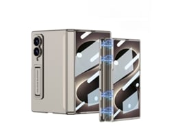Capa Fina Para Samsung Galaxy Z Fold8, Proteção Para Dobradiças E Suporte, Proteção Total Da Câmara. Starlight Hexinyigjly