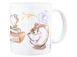 Caneca de Cerâmica Disney A Bela e o Monstro